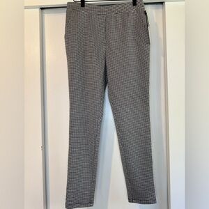 Dex Brown Black Cream Patterned Pants New W: 15” I: 29” R: 11